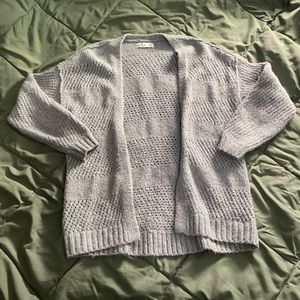 Hollister grey cardigan